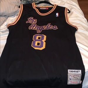 Mitchell & Ness throwback jersey. #8 #KOBE-BRYANT